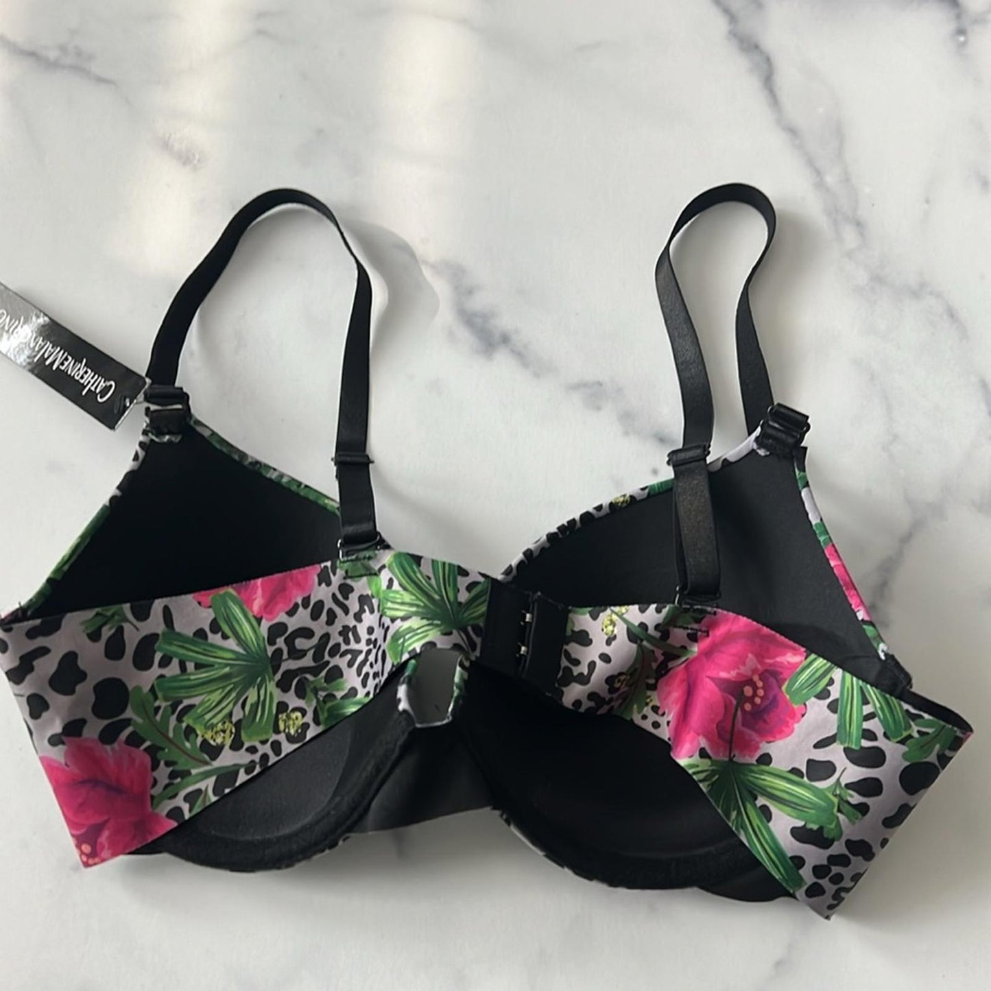 Catherine Malandrino Push Up Bra, Size 34C, Style BR3-CM045 New w/Tag Retail $48