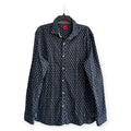 s.Oliver Slim Fit Shirt with All-Over Print, Denim Shirt, Size XL EXCELLENT!