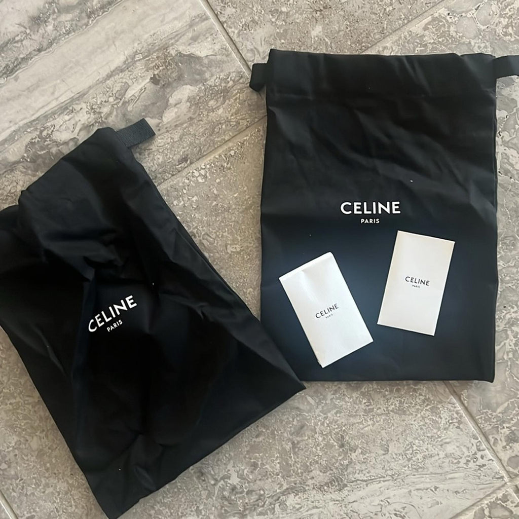Celine Low Wave Lace-Up Sneaker, Optic White/Silver Size 41 in Box +DustBag $750