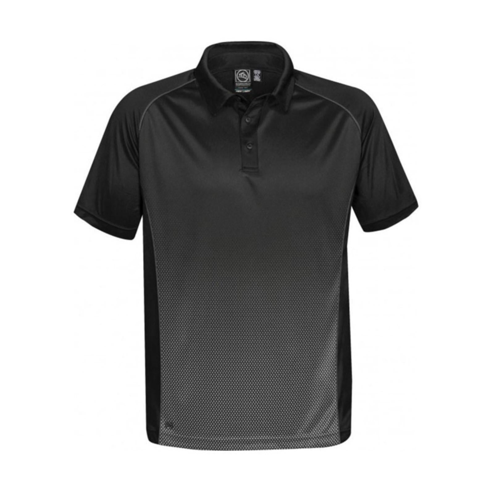Stormtech Black/Graphite Matrix Polo Size 2XL New w/Tag in Original Packaging