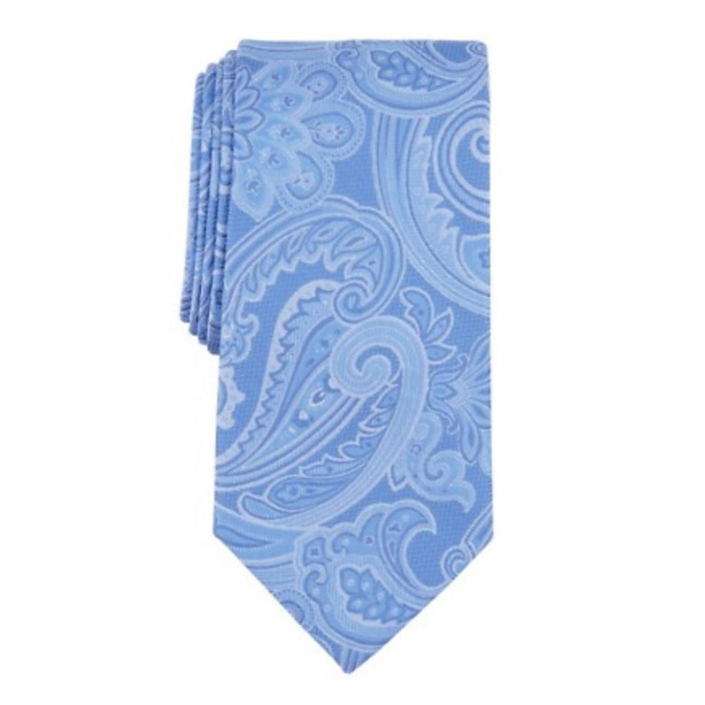 Michael Kors Kadar Paisley Silk Tie in Blue, One Size, NWT