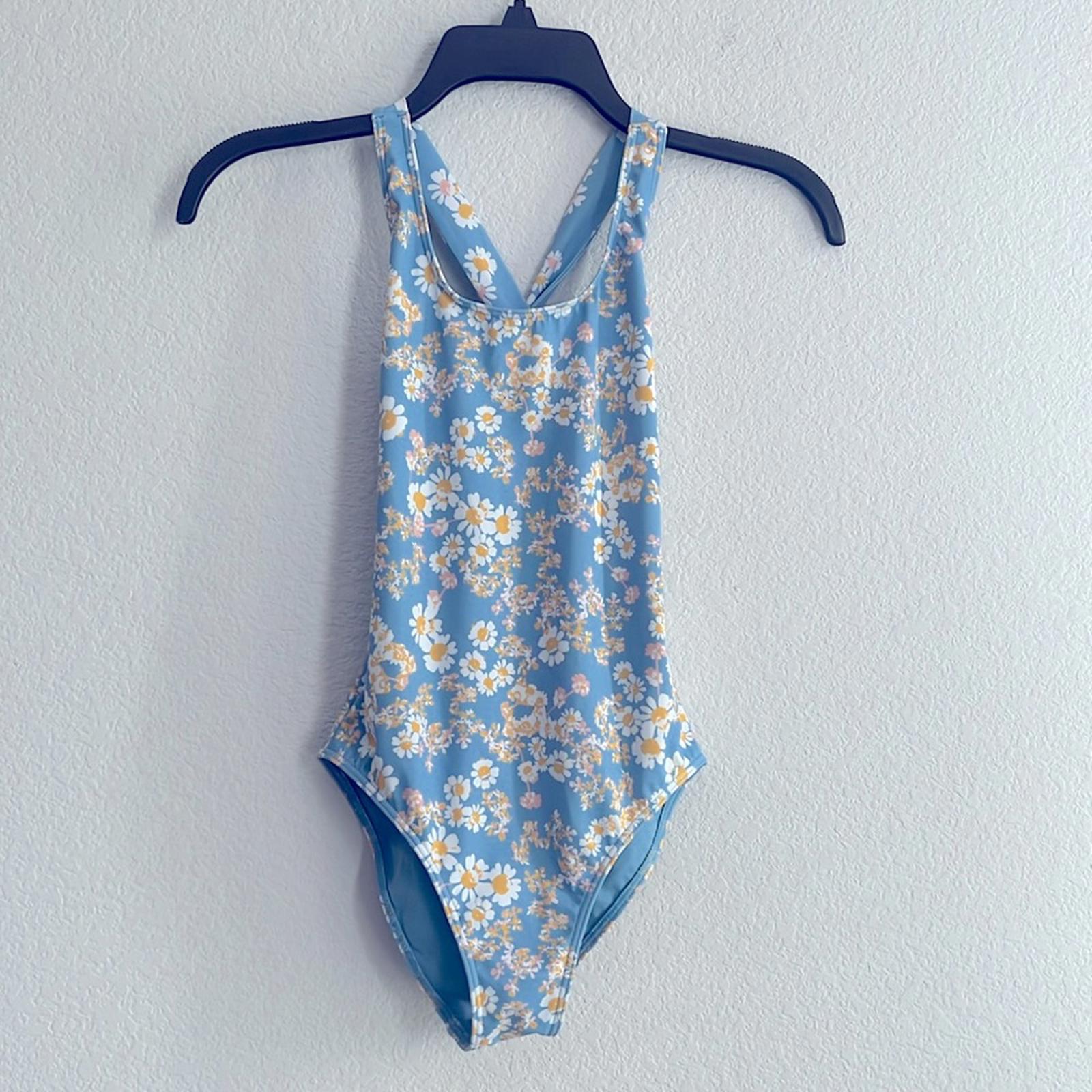Roxy Big Girls Adventurous Beachy Girl One-Piece Swimsuit, NWT, Size 12