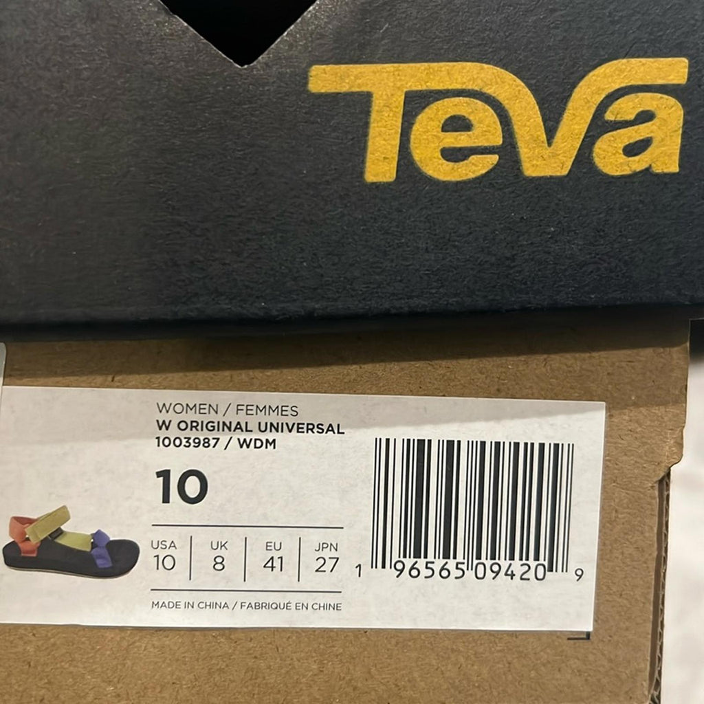 Teva Original Universal Outdoor Sandals, Size 10 New in Box