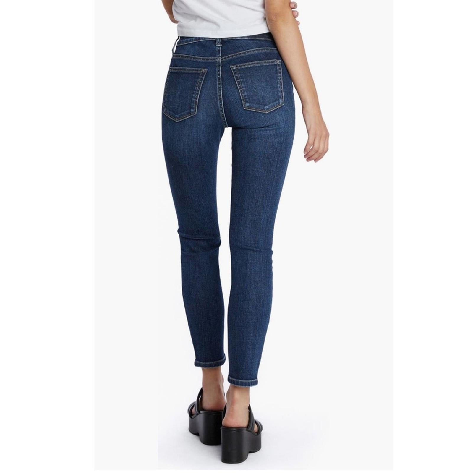 HOB Hint of Blu High Rise Ankle Skinny Jeans, Size 26 New with Tag