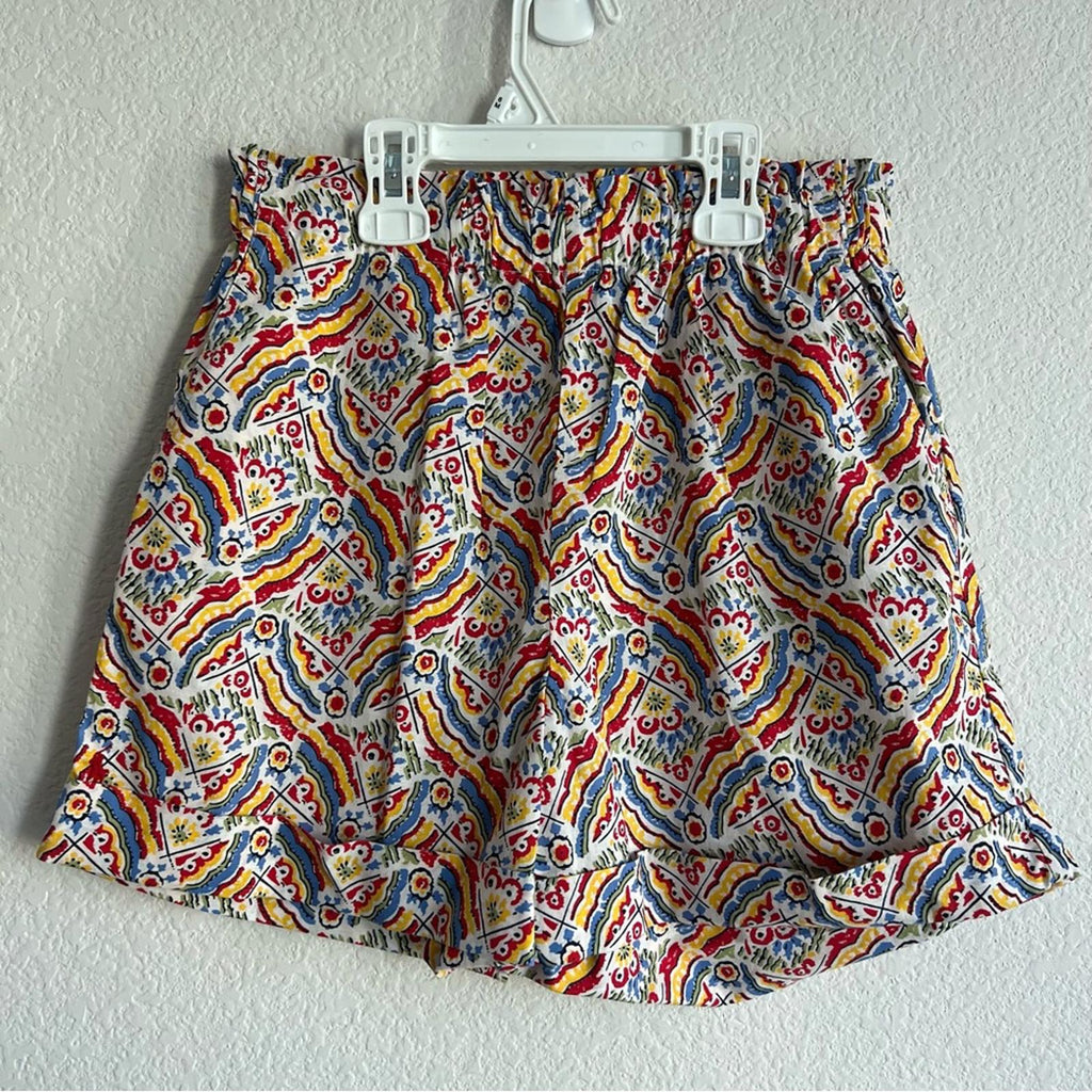 Polo Ralph Lauren Girls' Riviera-Print Top & Short Set, Size 12, NWT