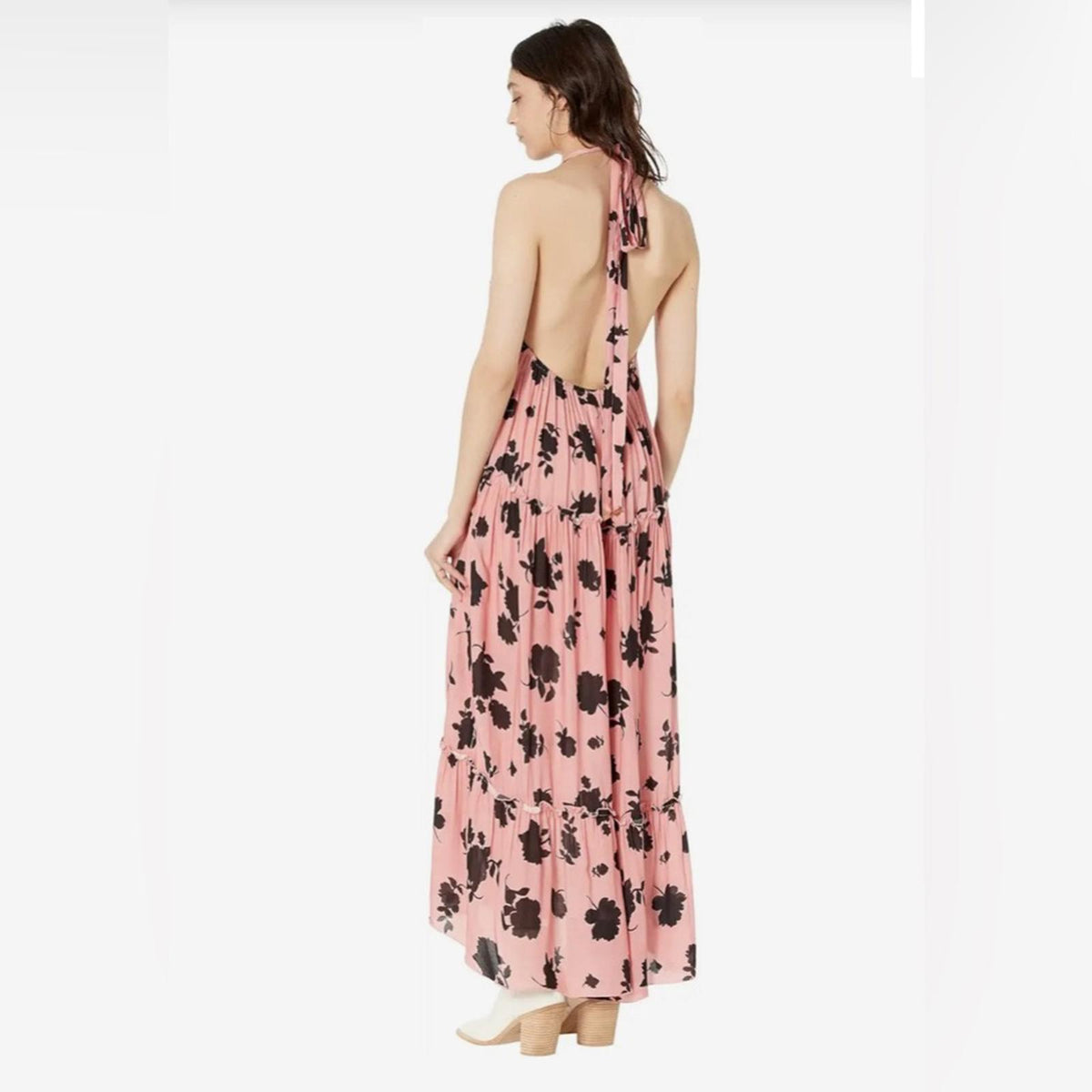 Kate Spade New York Open-Back Coverup Halter Dress, Size S New w/Tag Retail $178