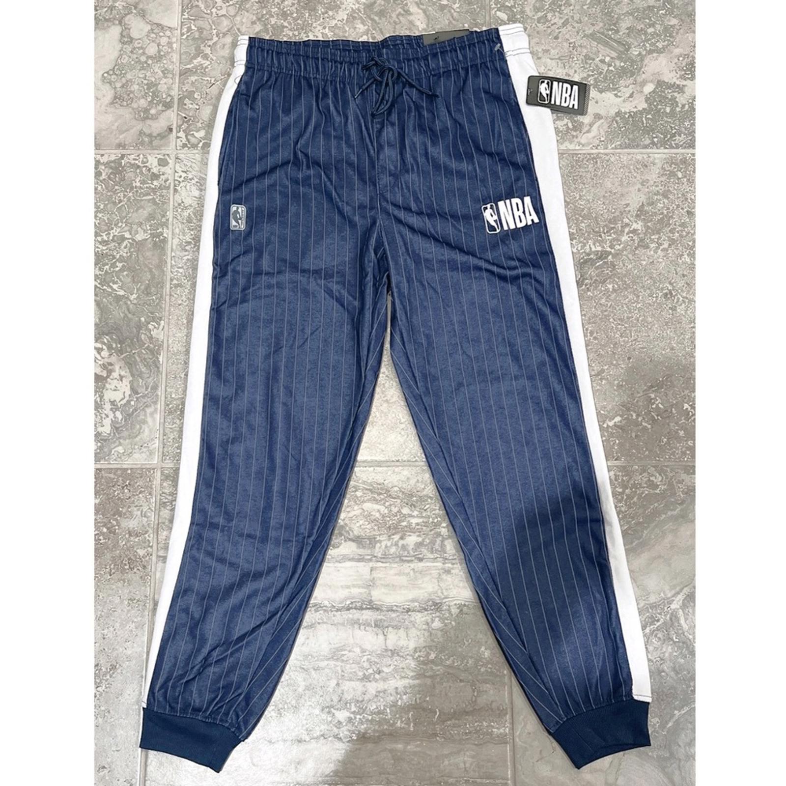 NBA Striped Comfort Fit Track Pants w/Elastic Waist New with Tag