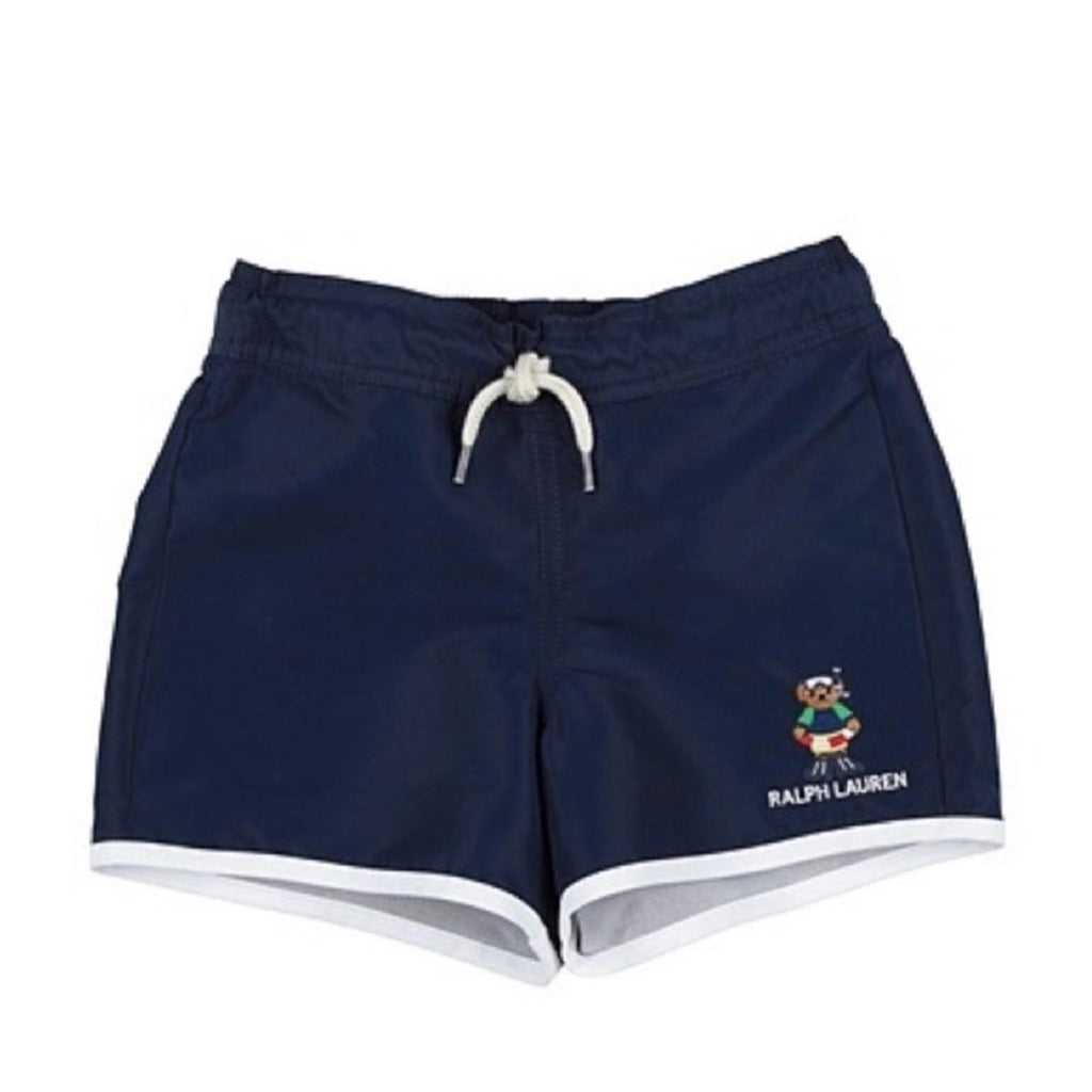 Polo by Ralph Lauren Polo Bear Swim Trunk Shorts, Navy, Size XL(18/20) NEW