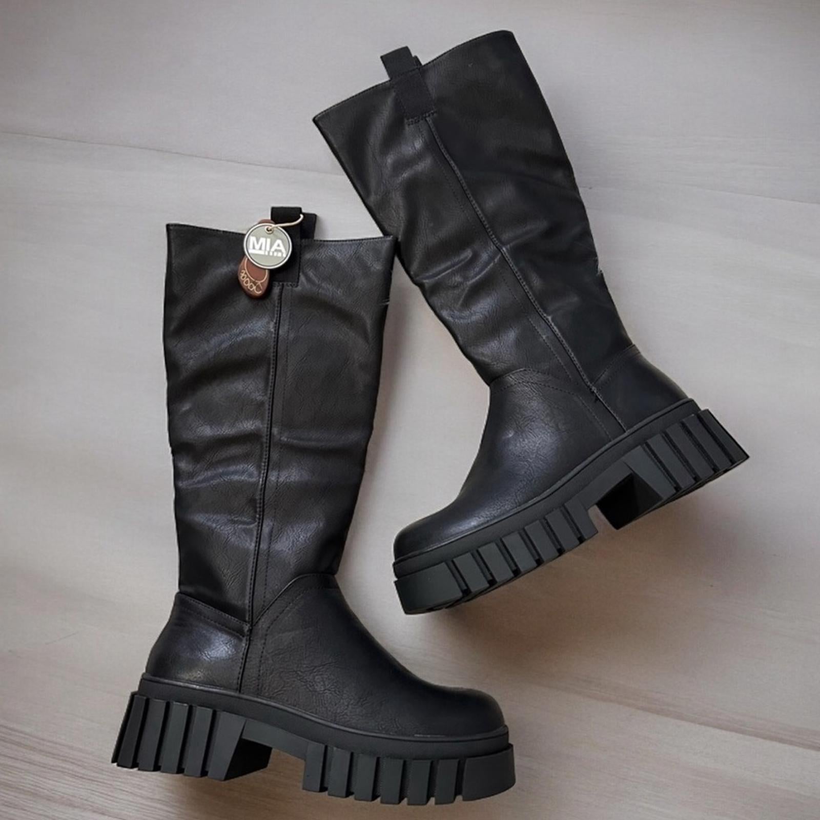 MIA Ry Lugsole Boots, Black Malta, Size 11 New w/Tag