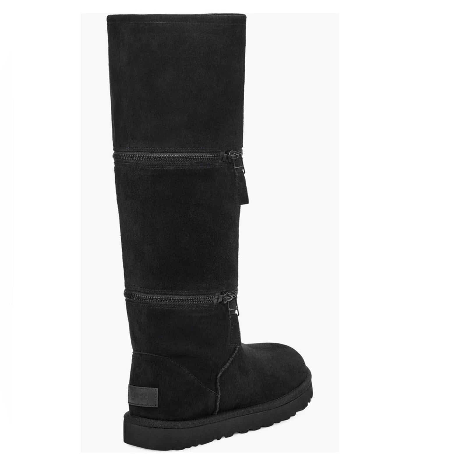 UGG Classic Ultra Convertible Tall Boots in Black, Size EU37 US6 New in Box