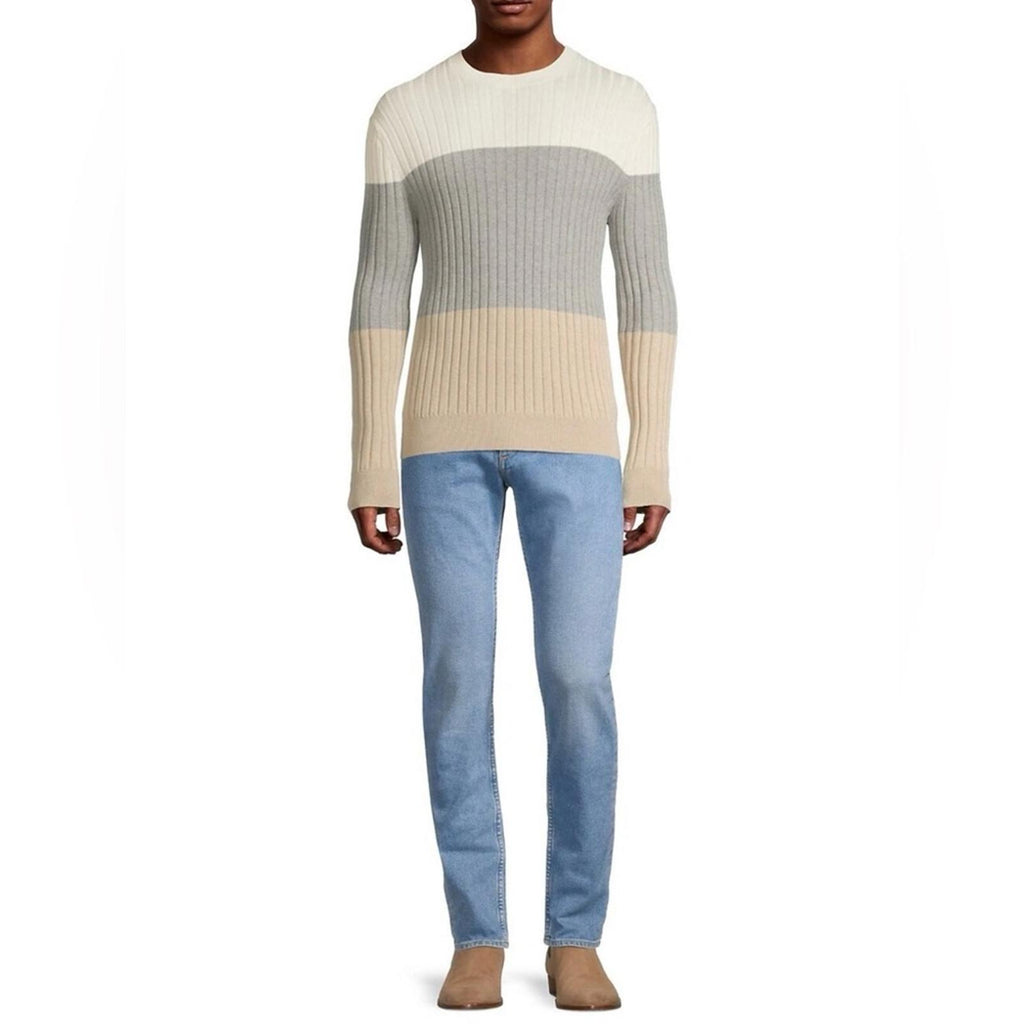 ATM Anthony Thomas Melillo Men's Cashmere Color-Blocked Sweater, Size XL, NWT