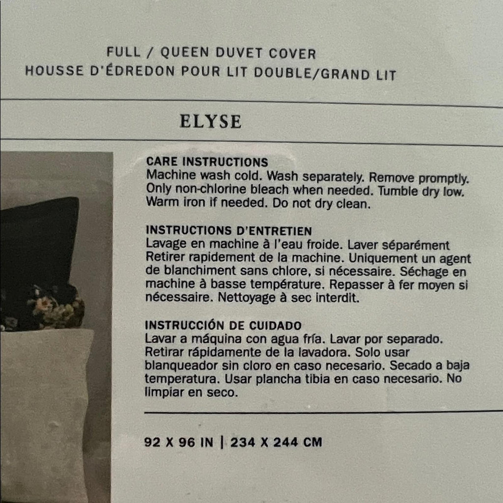 Ralph Lauren Home Elyse Full/Queen Duvet Cover, NEW w/Tag Retail $430
