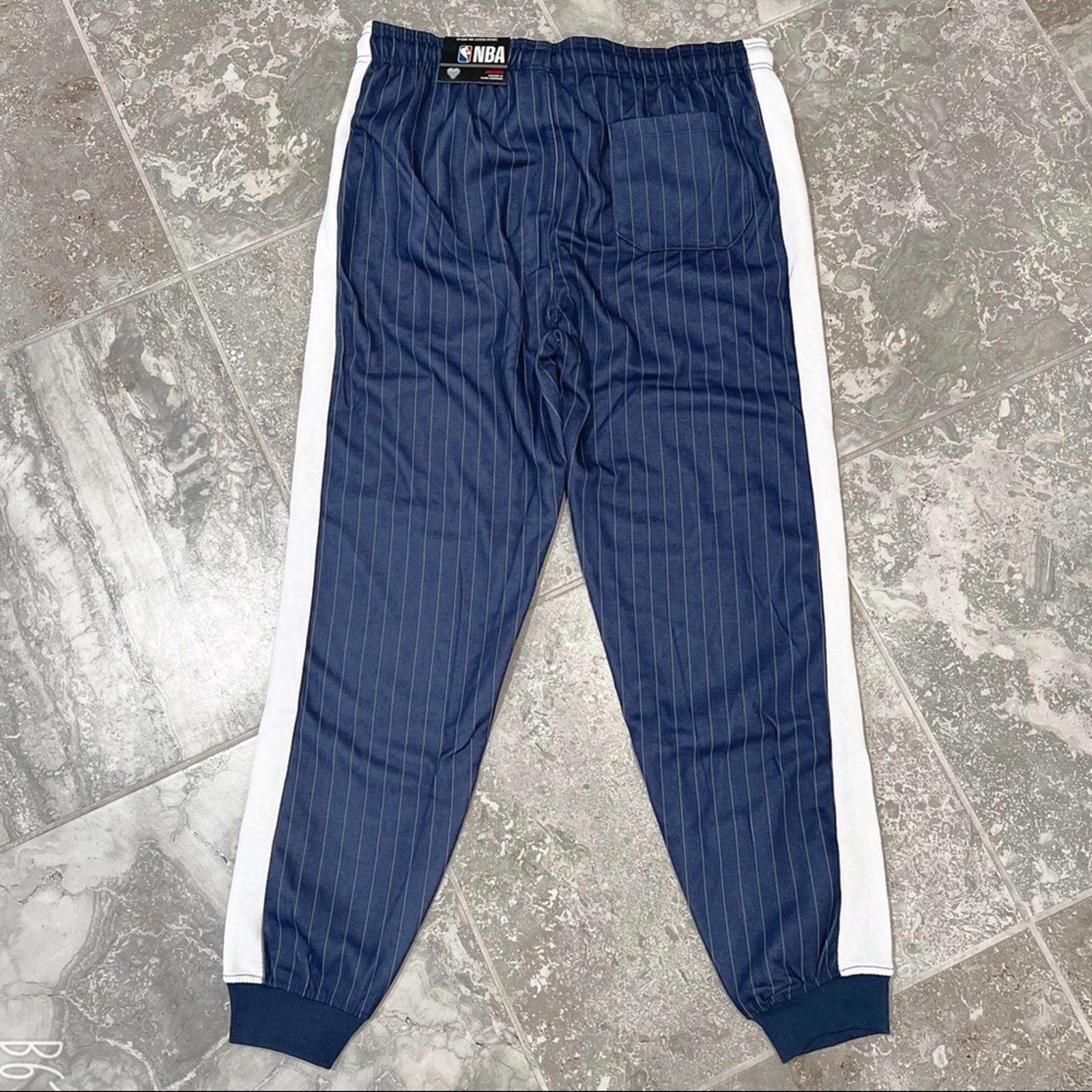 NBA Striped Comfort Fit Track Pants w/Elastic Waist New with Tag