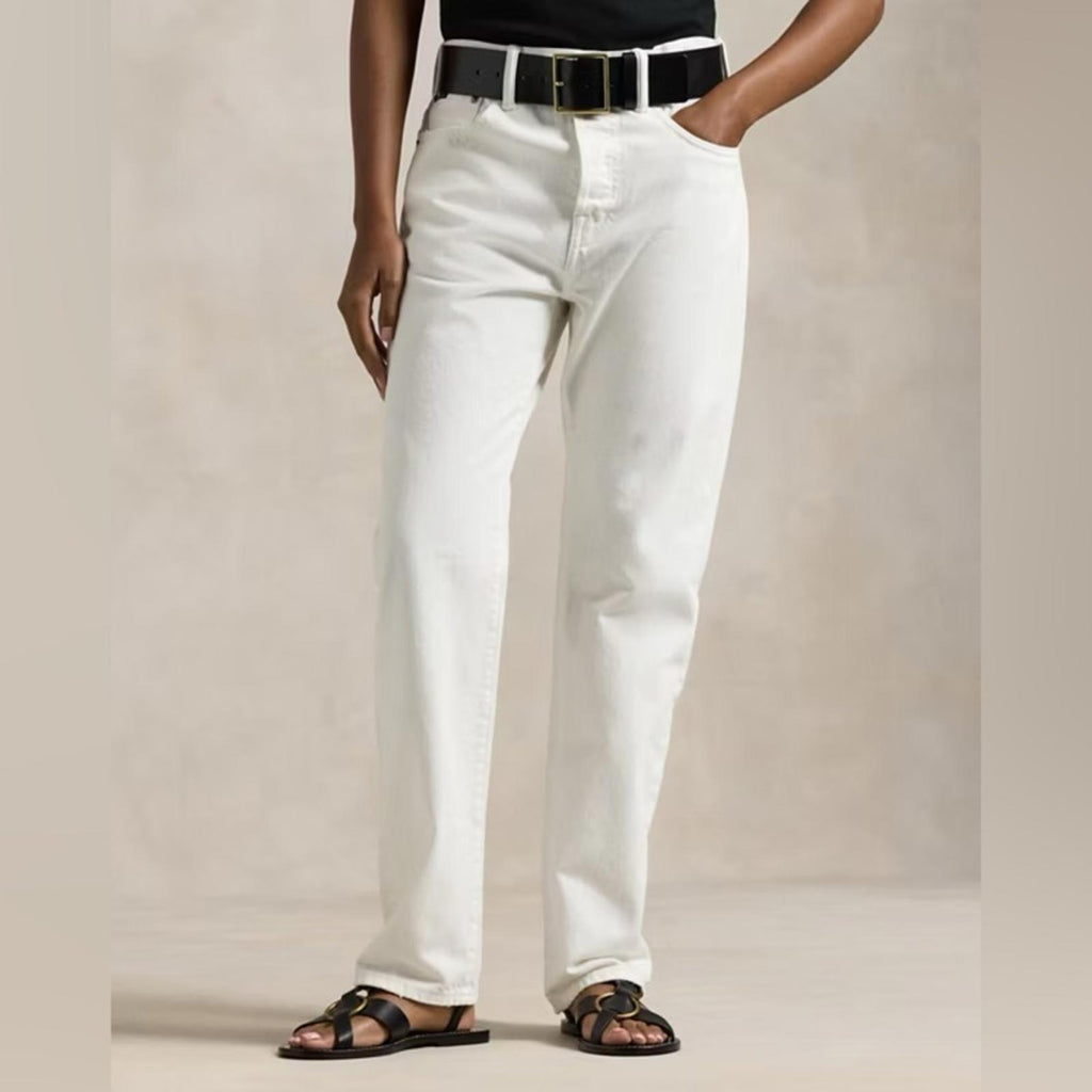 Ralph Lauren Black Label Jeans in White Retail $690