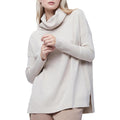 French Connection Ribbed Cowlneck Sweater in Winter White, Size XS NEW w/Tag