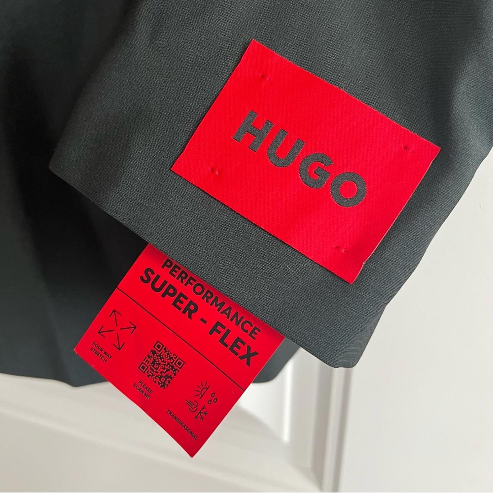NWT Hugo by Hugo Boss Modern-Fit Super Flex Suit Jacket, Size 46R Retail $445