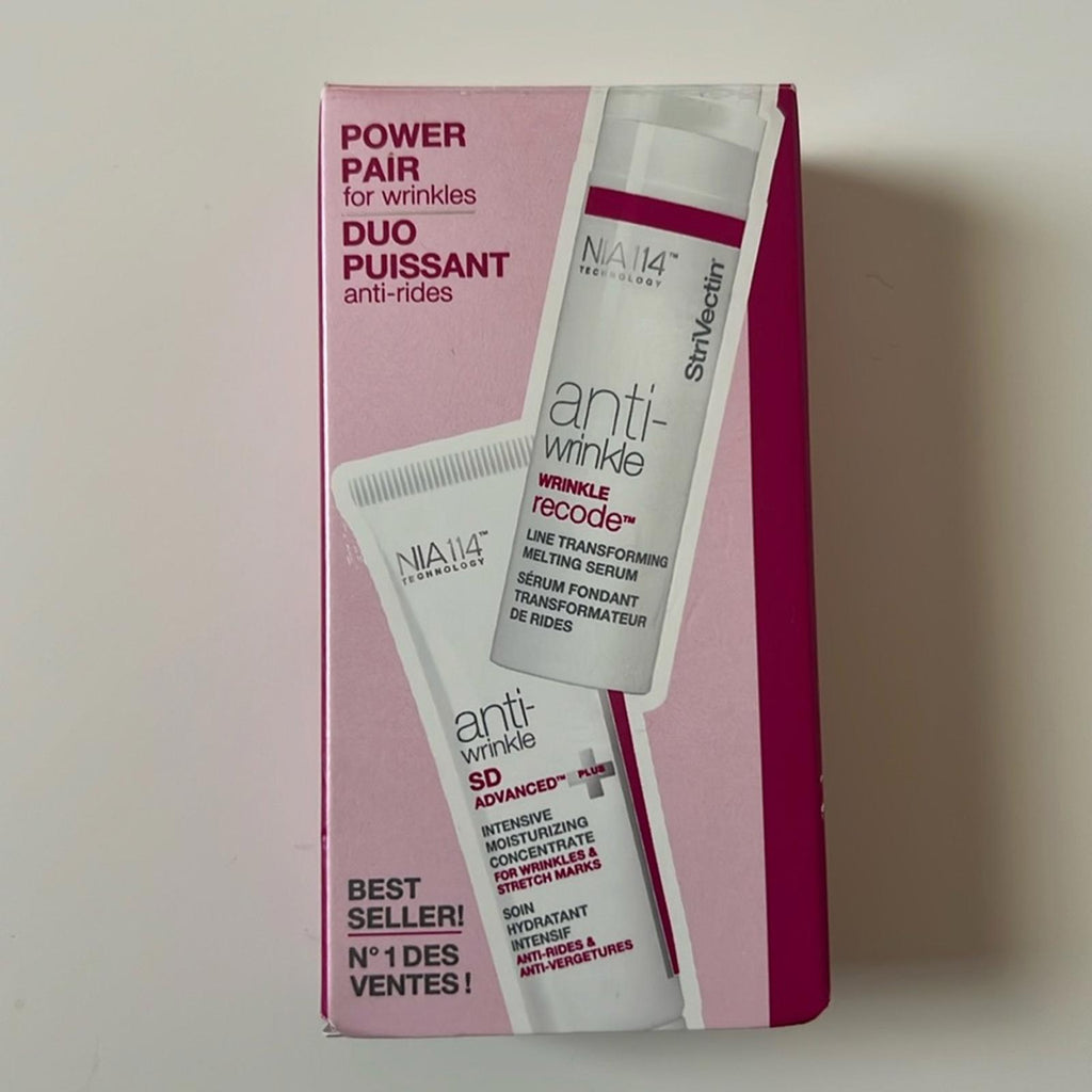 STRIVECTIN 2-Piece Power Pair For Wrinkles Set, New in Box