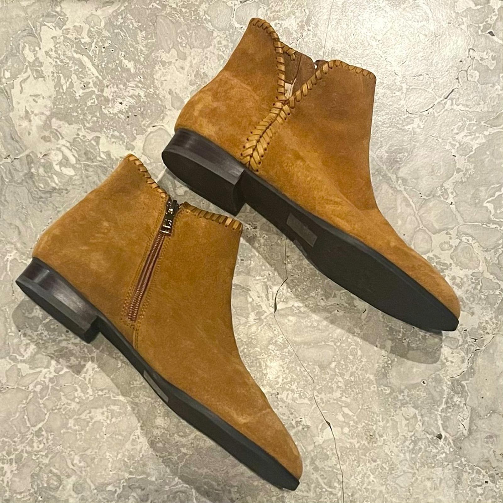 Jack Rogers Raegan Suede Booties, Size 8 Retail $148