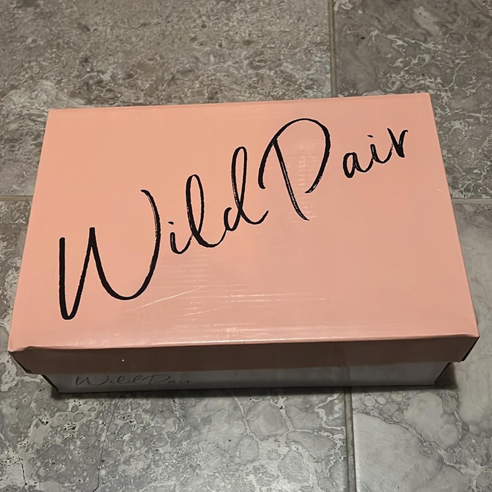 Wild Pair Shermer Slide Espadrille Platform Wedge Sandals, Size 11 NEW in Box