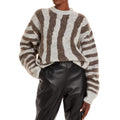 REMAIN Birger Christensen Cami Striped Knit Wool Blend Sweater Size UK12 US8 NEW