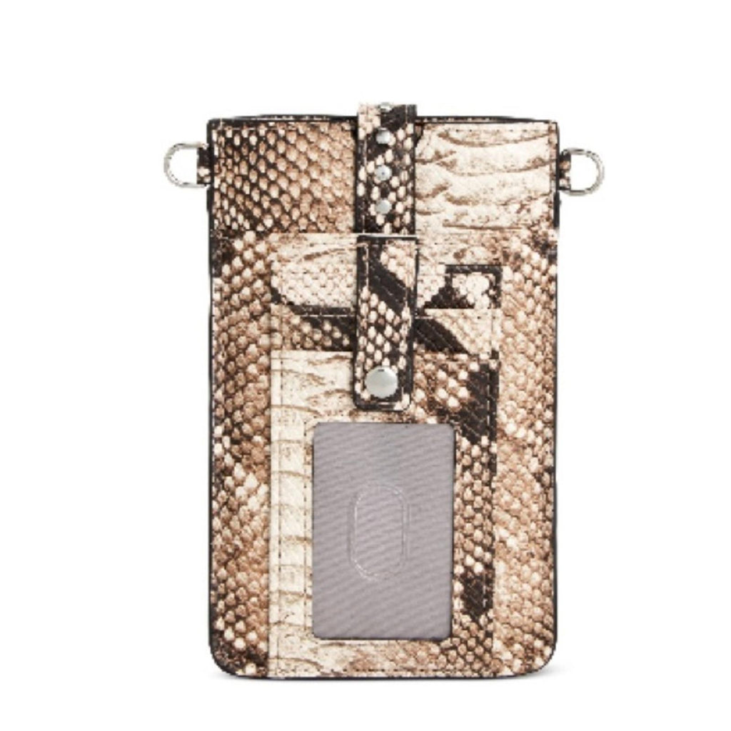 INC Ashlii Small Phone Wristlet Sleek Snake, New w/o Tag, Retail $40