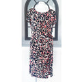 Lafayette 148 New York Animal Print Midi Dress Size XL EXCELLENT!