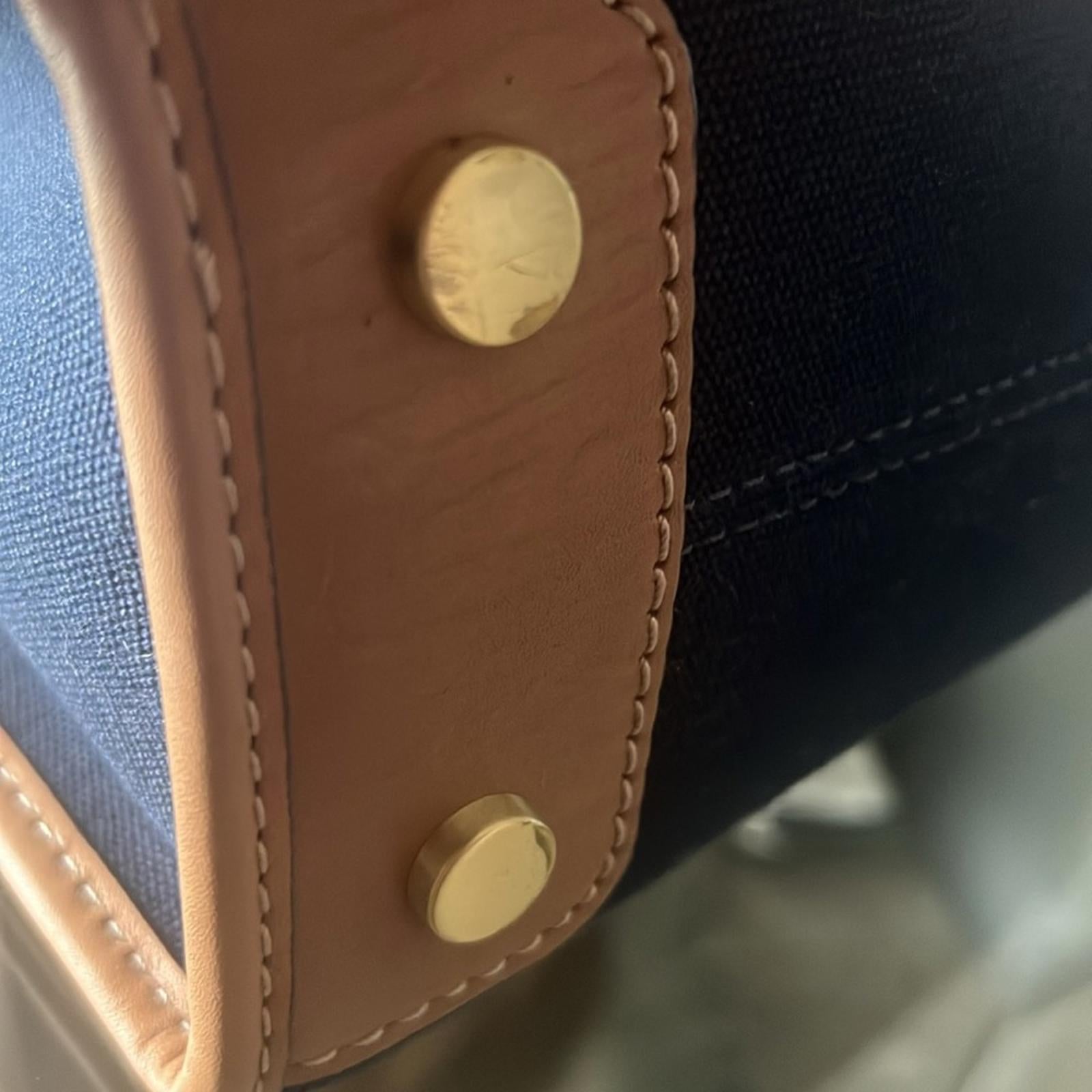 Michael Kors Mercer Canvas Crossbody, Admiral Gold EXCELLENT! Retail $228