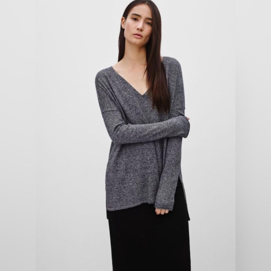 Aritzia Babaton Erin Sweater in Heather Grey Size S, EXCELLENT!