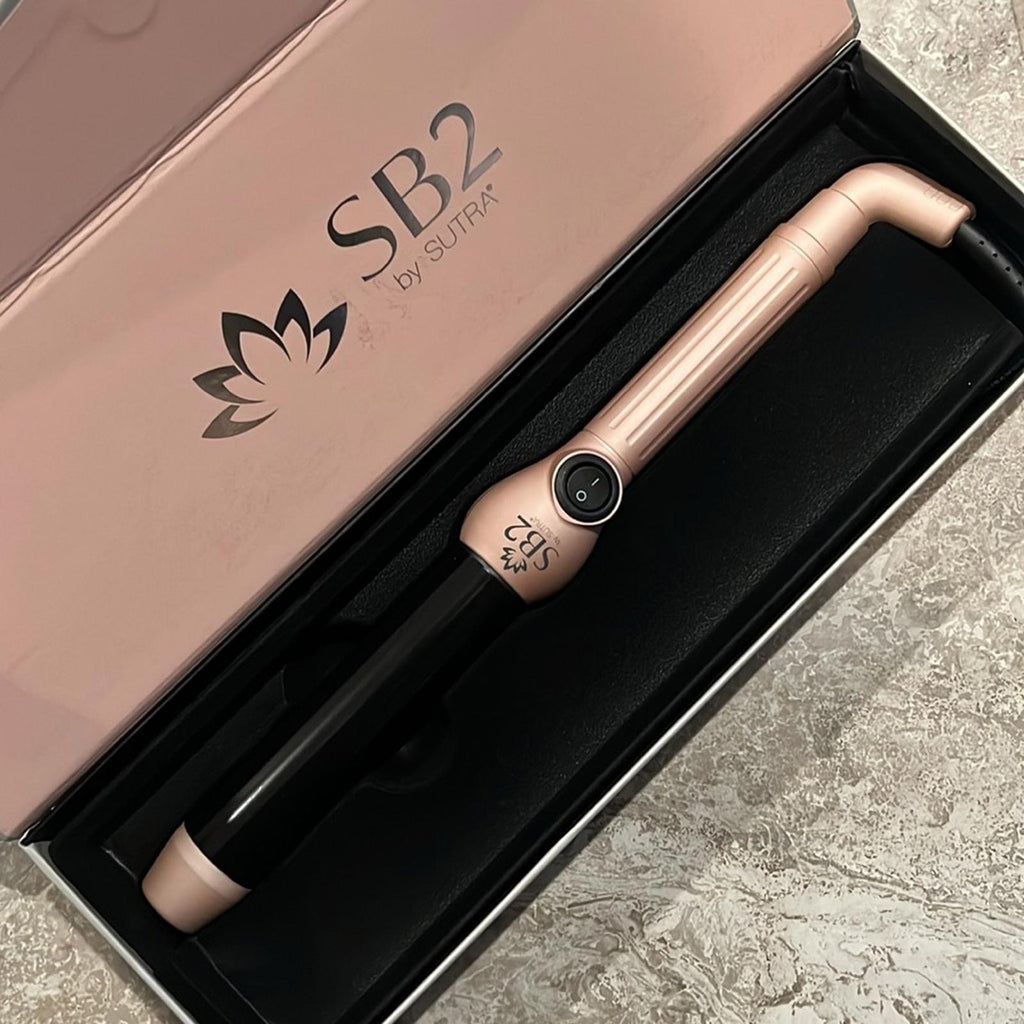 SB2 1¼” | 32MM Clipless Curling Iron +Heat Resistant Glove Lifetime Warranty NWT