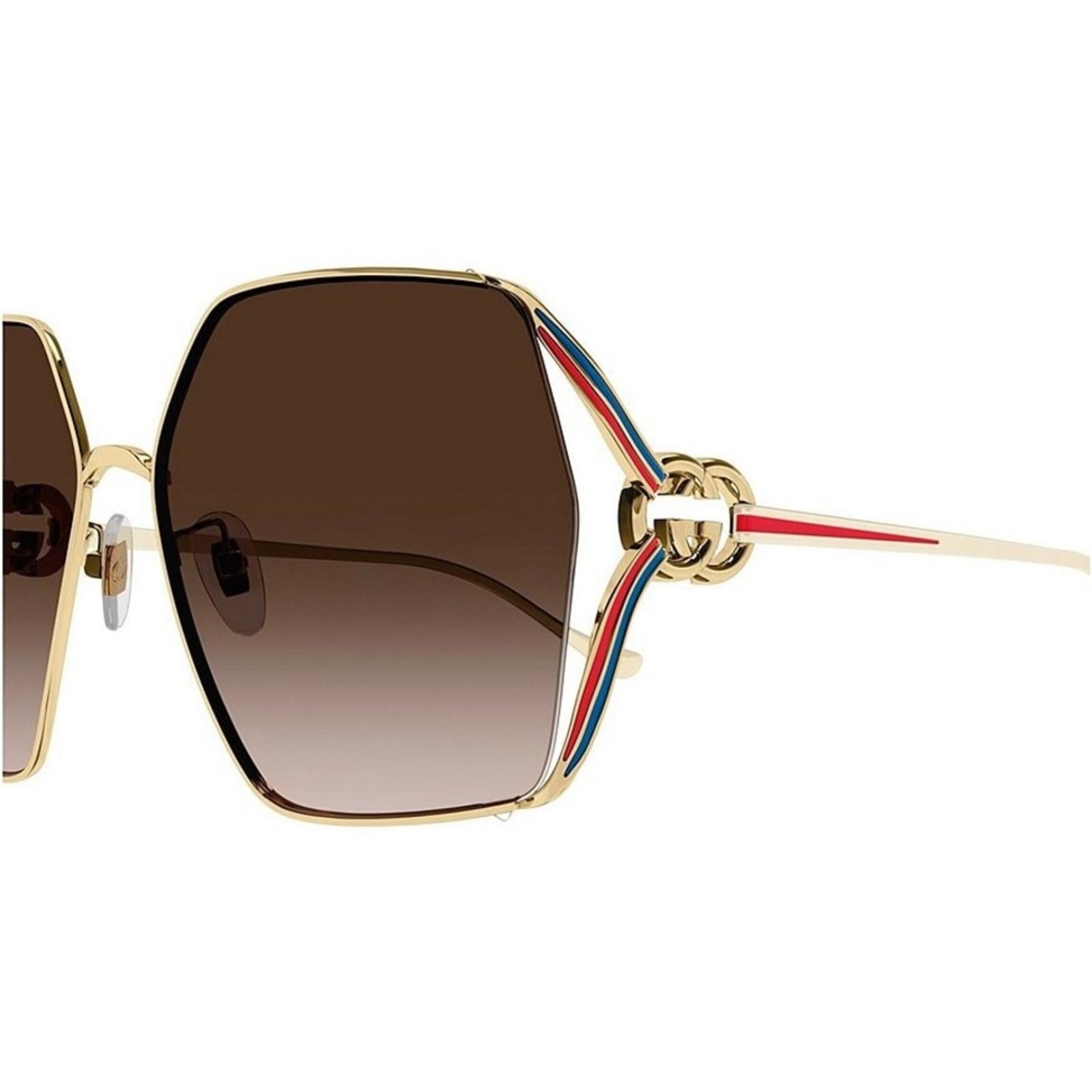 NEW Gucci Women's GG1322S 64mm Square Sunglasses, New w/o Tag $710