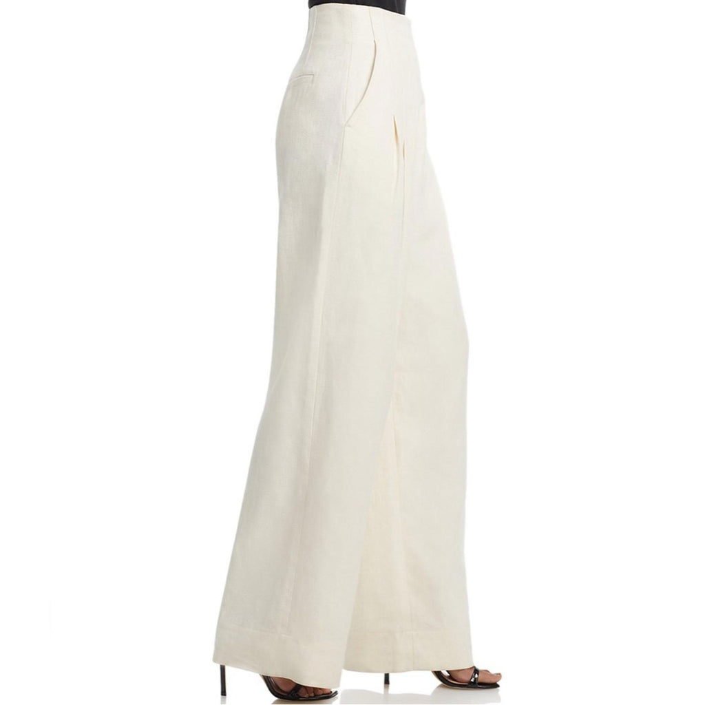 A.L.C. Bennett Pleated Wide Leg Pants in Ecru, Size 0 New w/Tag $495 (SOLD OUT)