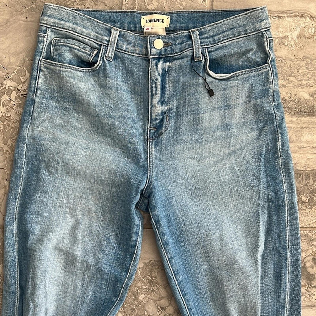 L’Agence xRevolve El Matador French Slim High Waist Jeans Blue Size 28 EXCELLENT