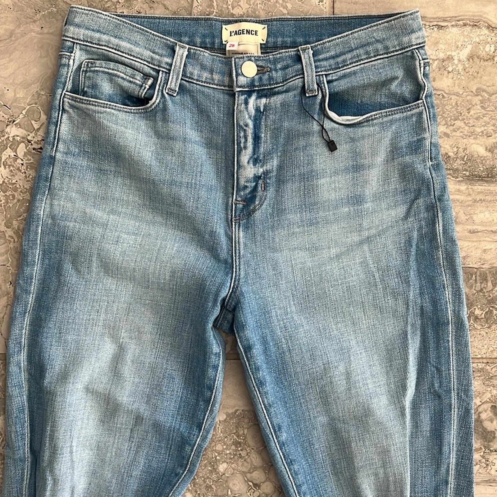 L’Agence xRevolve El Matador French Slim High Waist Jeans Blue Size 28 EXCELLENT