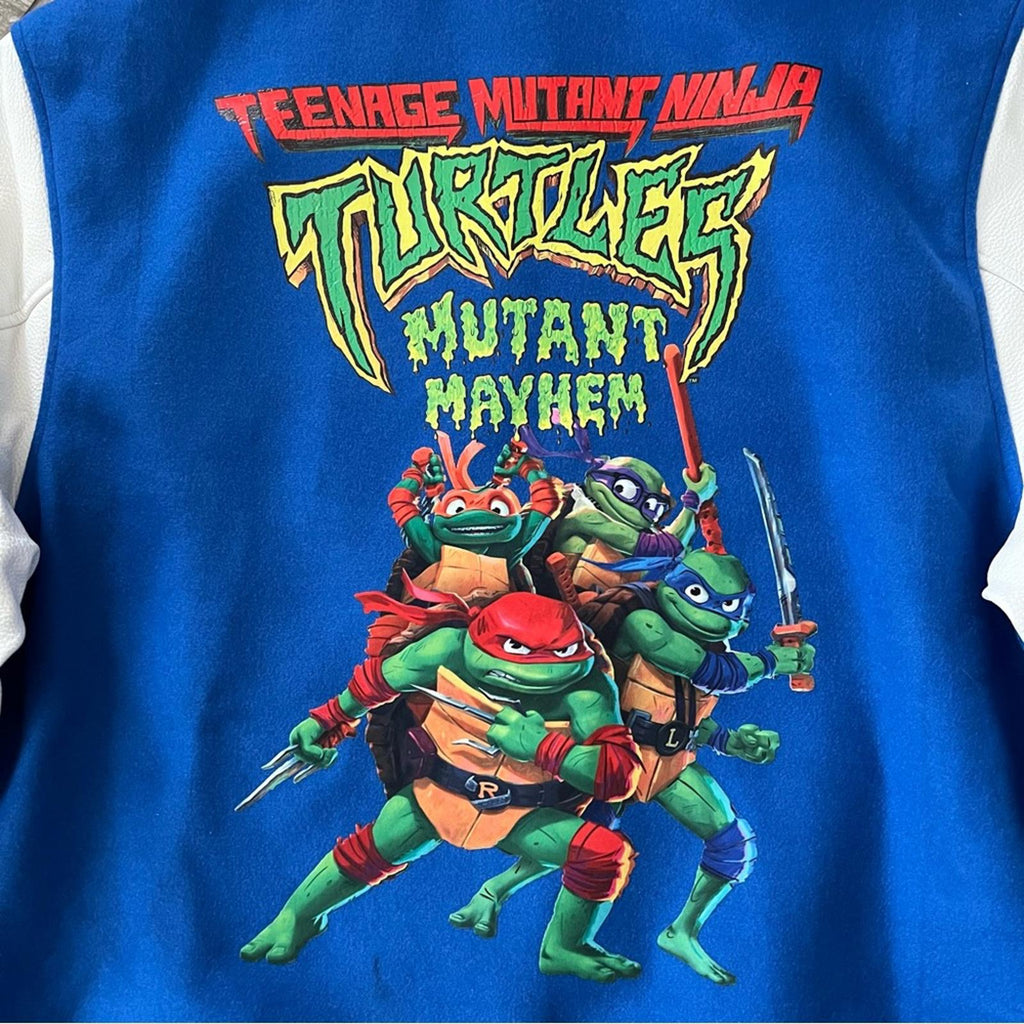 Nickelodeon Freeze Max Teenage Mutant Ninja Varsity
Jacket Size XL New w/Tag