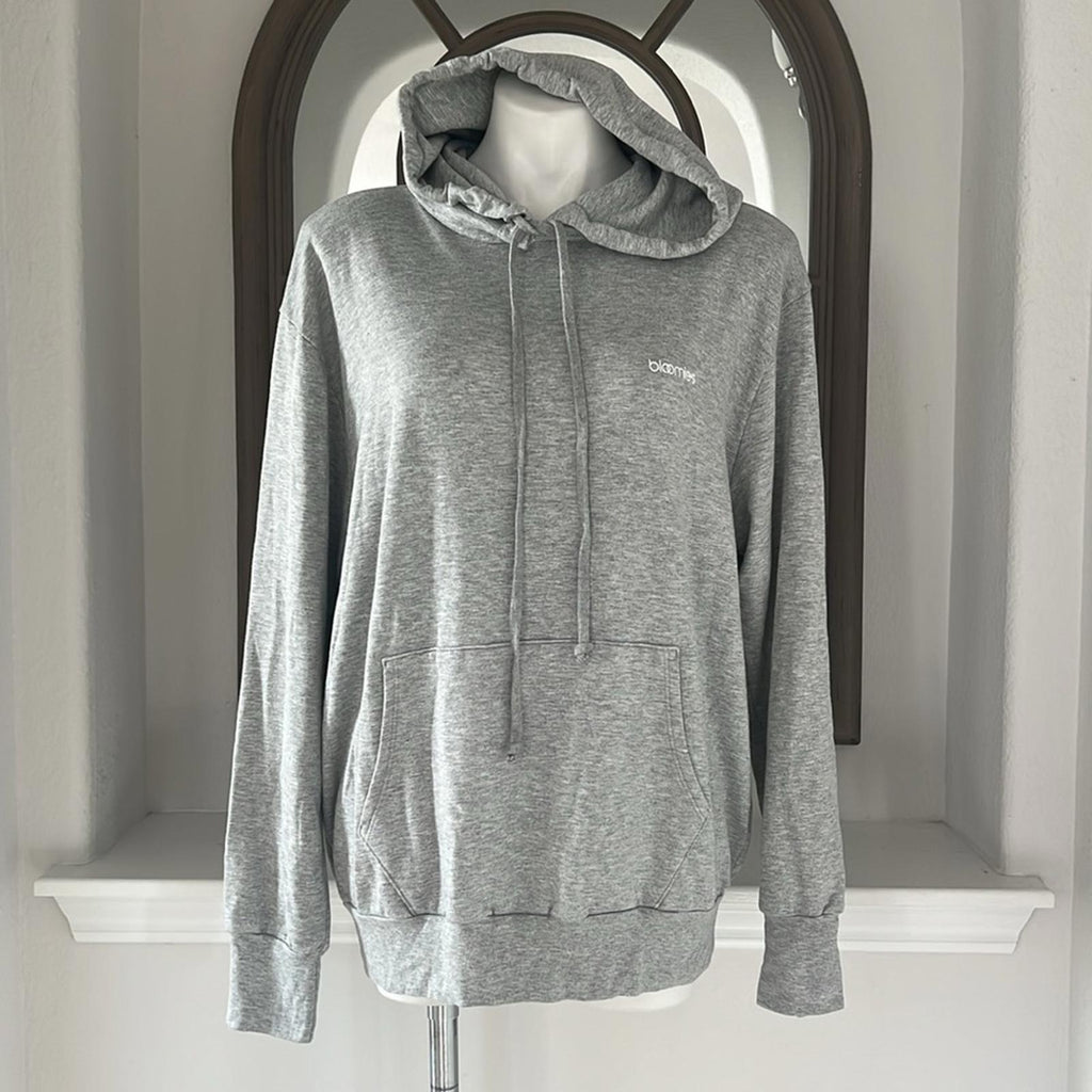 Bloomie's Unisex Rainbow Logo Hoodie in Heather Grey, Size M New w/Tag $98