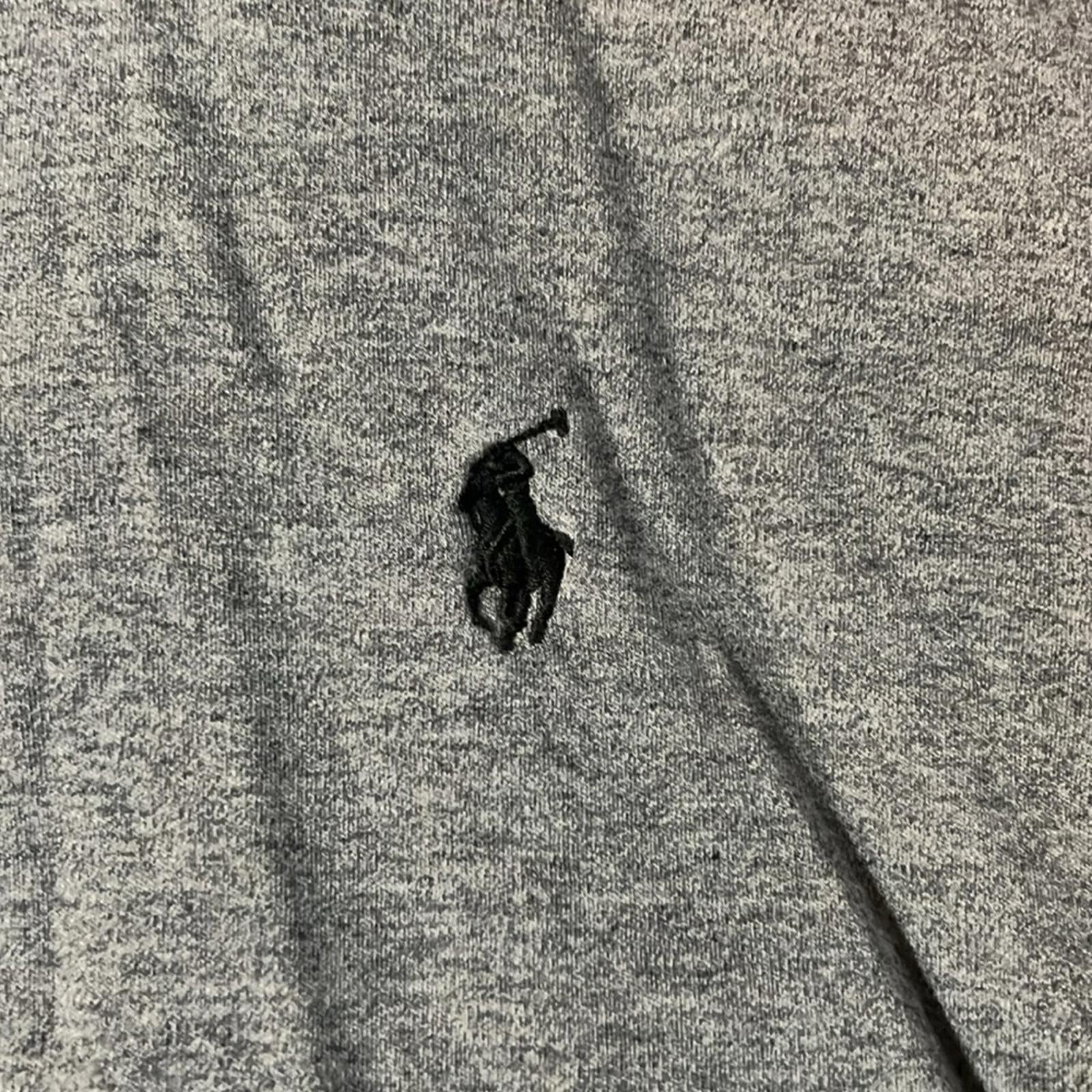 Polo Ralph Lauren Pima Soft Touch Polo Shirt in Heather Grey, Size L EXCELLENT