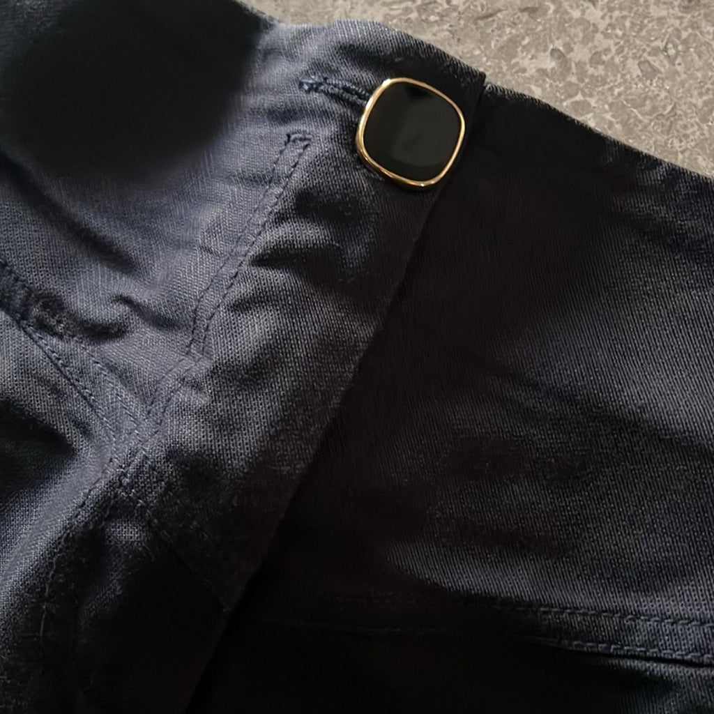 Sandro Paris Mini Skirt in Navy, Size 3, US 8 EXCELLENT!