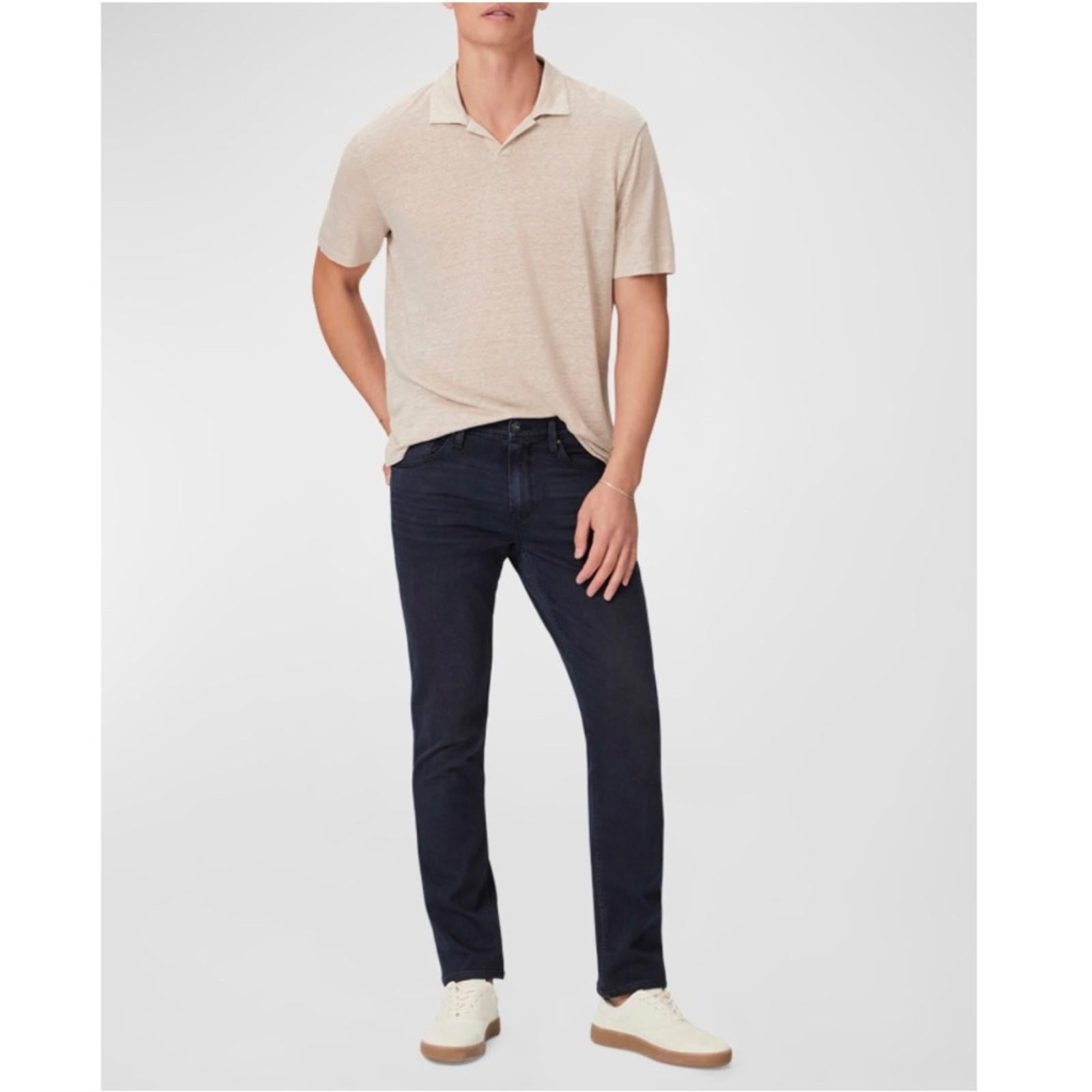 Paige Federal Straight Slim Fit Jeans in Taft, Size 31 X 34 New w/Tag