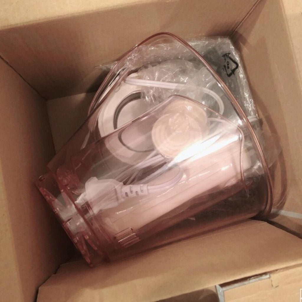 NEW Conair Warm Steam Facial Sauna with Facial Brush in Pink/White - New in Box