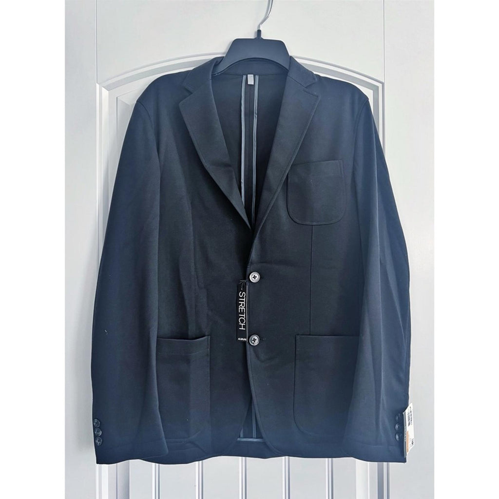 Alfani Single Breasted Classic Fit Stretch Sport Coat in Black, Size S NWT $170