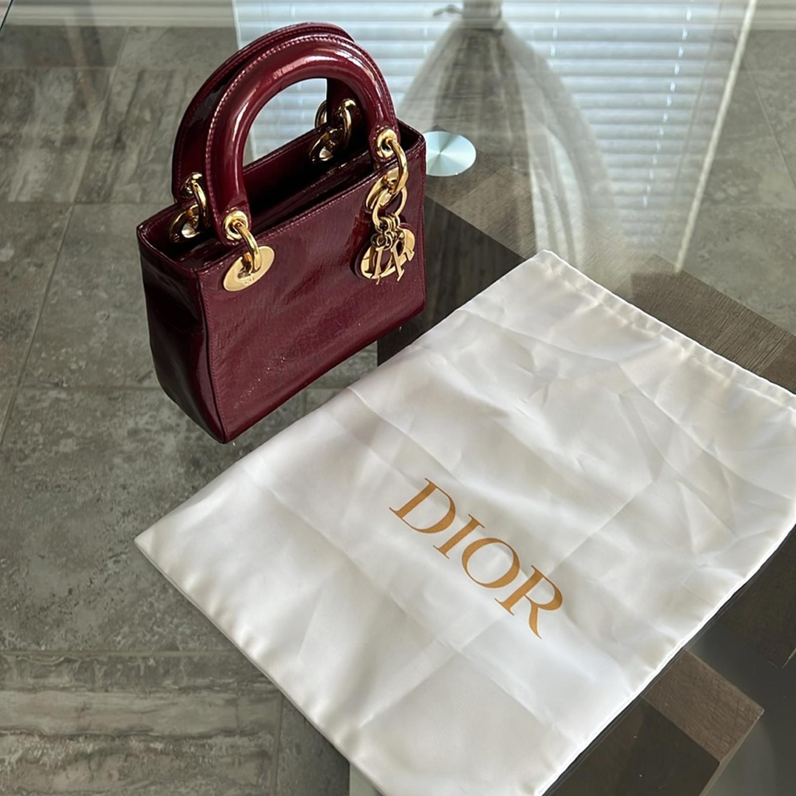 Christian Dior Micro Diorissimo Leather MM Lady Handbag
