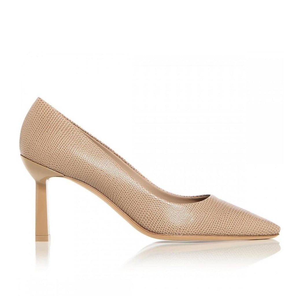 Salvatore Ferragamo Justina Pointed Toe Pumps in Beige, Size 11, NEW in Box