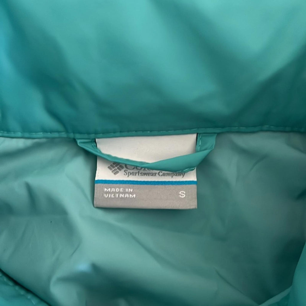 Columbia Switchback III Jacket in Electric Turquoise, NWT, Size S