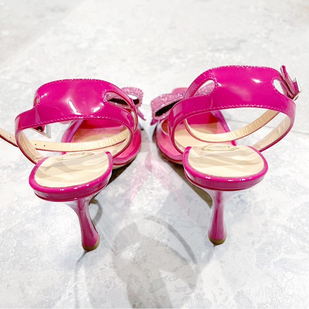 Nalebe Dimante Pumps in Pink, (Made in Italy) Size 39 New in Box Retail $730