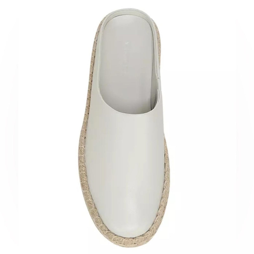 Vince Women's Ulla Slip On Espadrille Flats/ Mules, Off White Size 11 New in Box