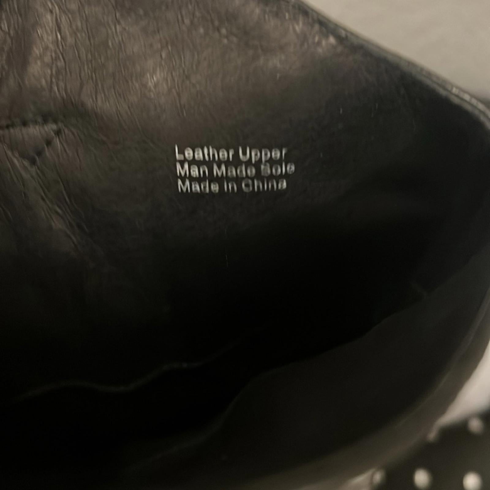 Daniel X Diamond Blazing Saddles Western Boots in Black Size EU35 US5 New in Box