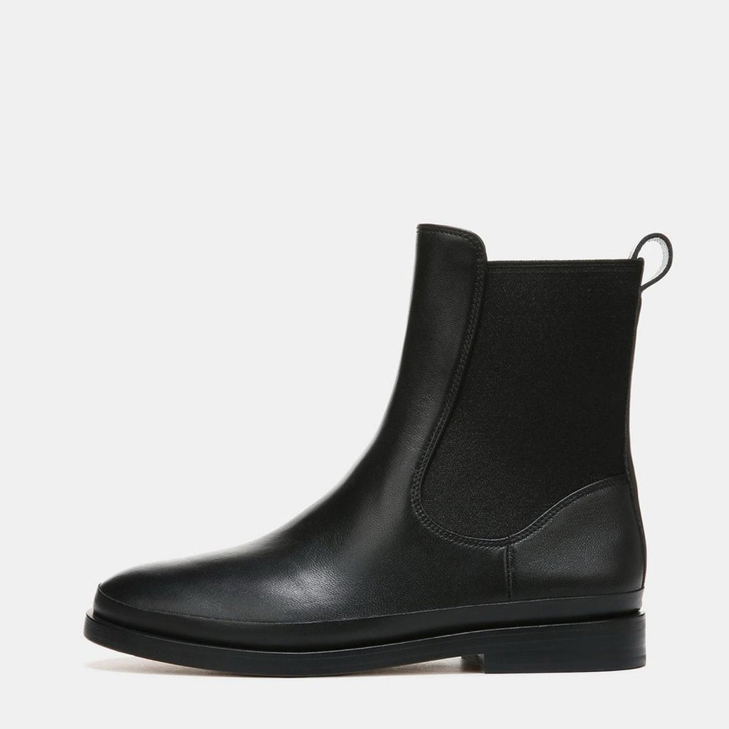 NEW Vince Cecyl Chelsea Leather Ankle Boots in Black, Size 7