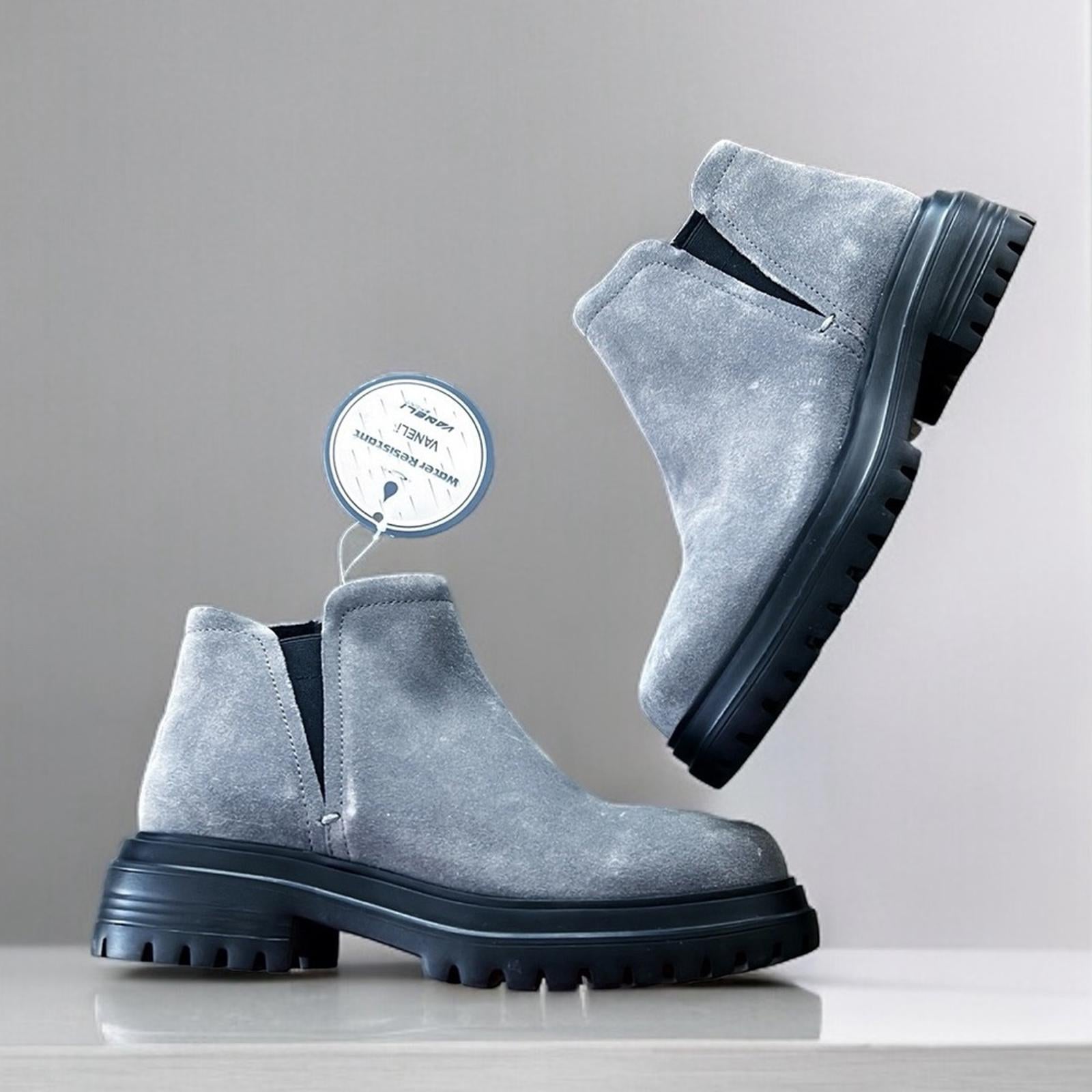 VANELi Zilla Ankle Boots in Grey Black, Size 7 New w/Tag