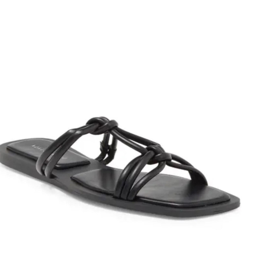 Azalea Wang Stetson Black Sandals, Size 7 NEW w/o Box