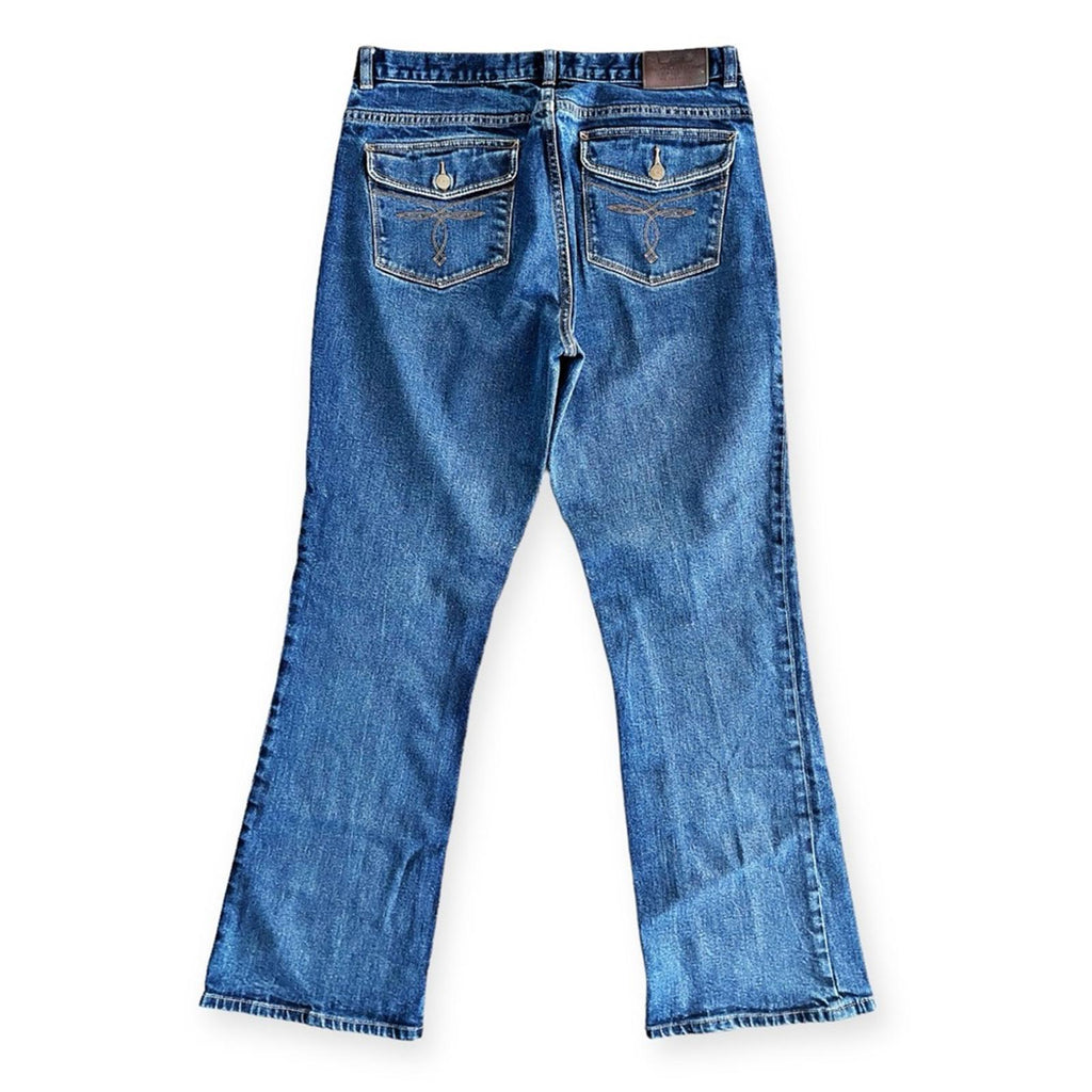 Lauren Ralph Lauren Straight Leg Jeans, Blue Denim Size 12